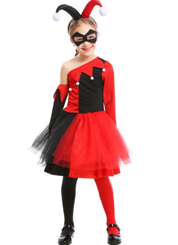 F68170 clown costume for girls